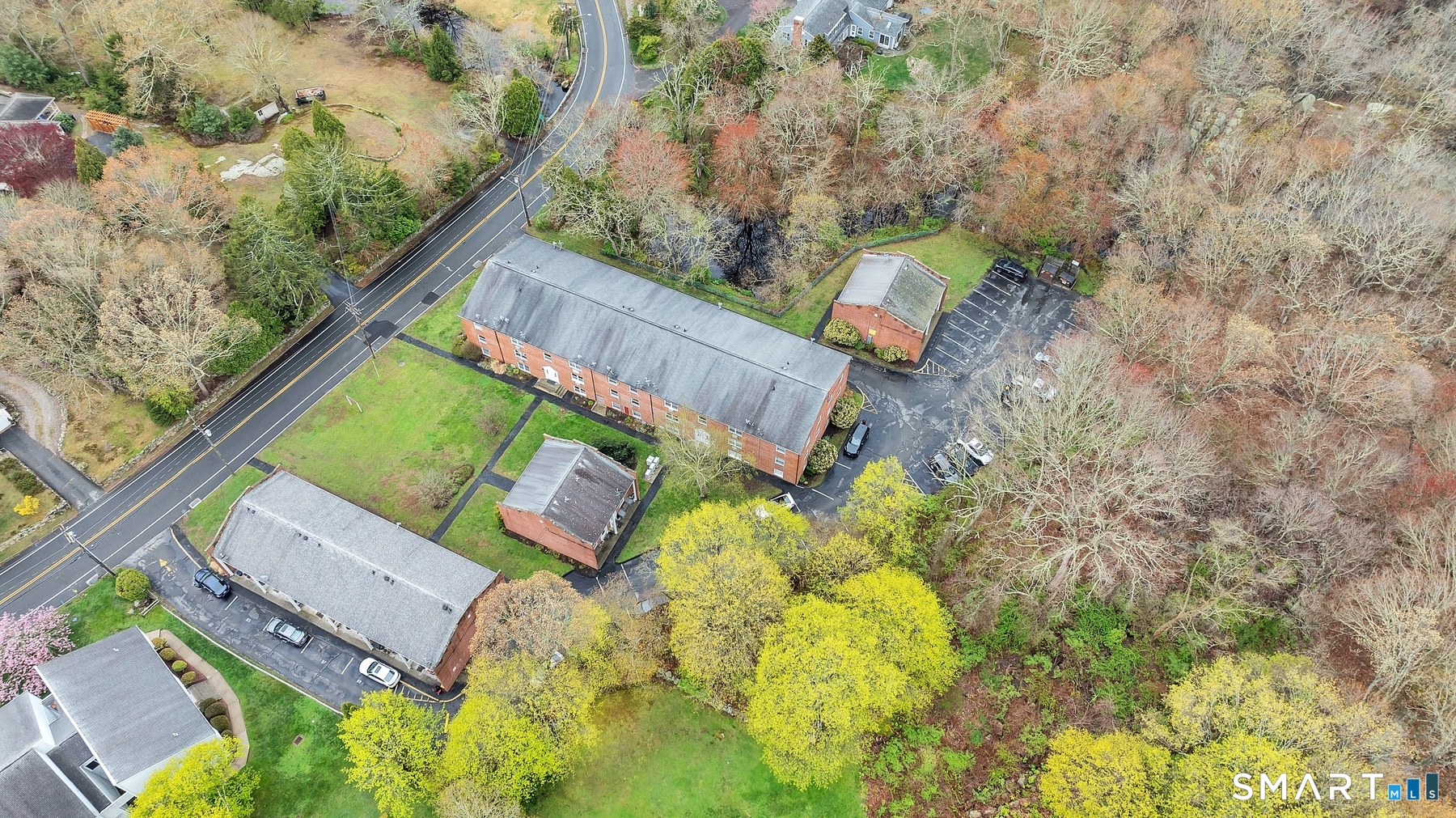 111 Niles Hill Road, Unit E New London, CT 06320 - Photo 11 of 26 a view of yard from a balcony