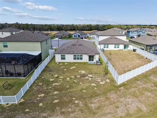 view of a outdoor space with large pool