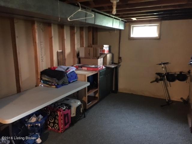 1904 Janlyn Road Jeffersontown, KY 40299 - Photo 7 of 12 Unfinished area in basement