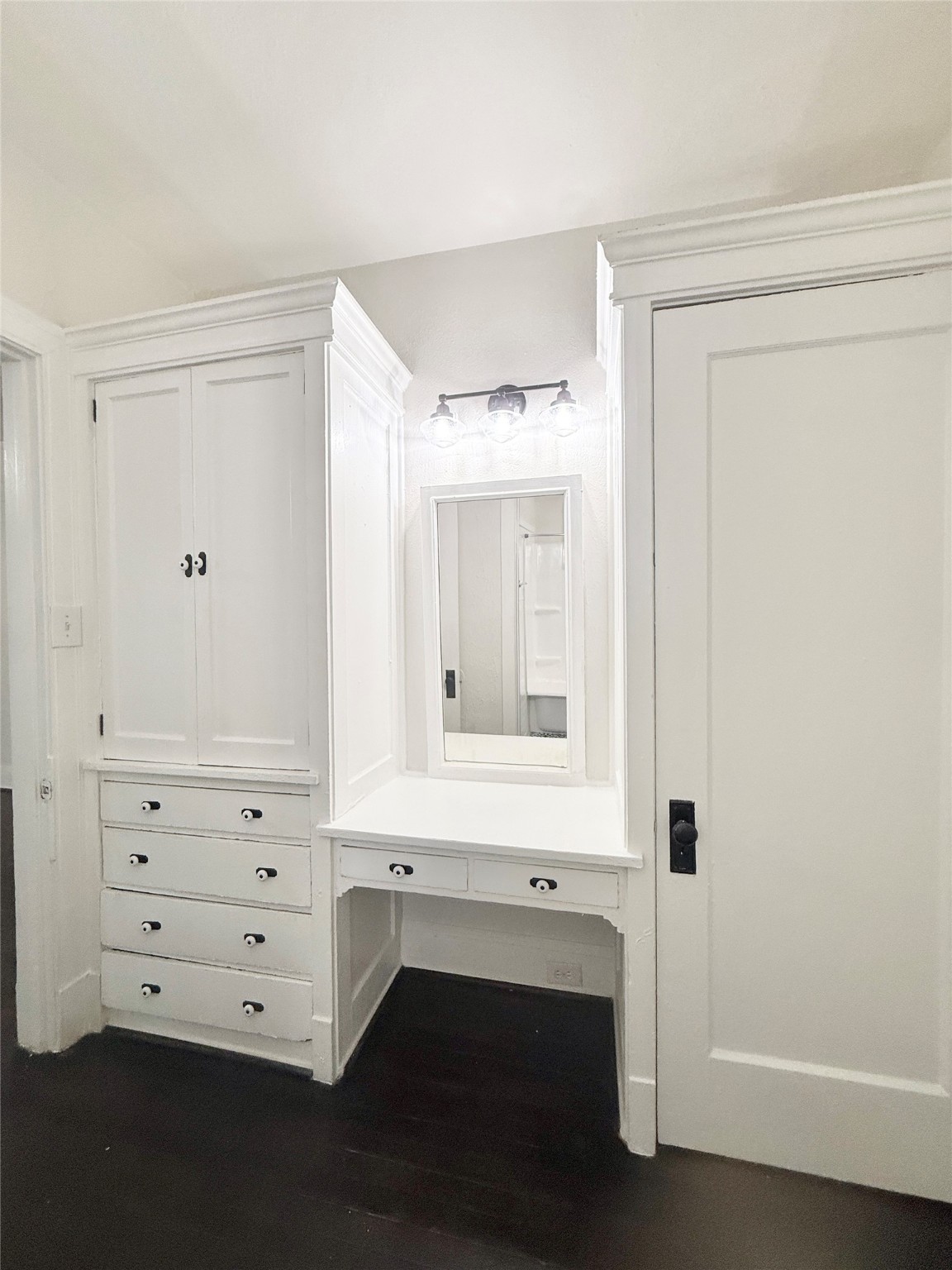 3920 Fannin Street, Unit 103 Houston, TX 77004 - Photo 20 of 24 a view of an empty room with cabinet and mirror