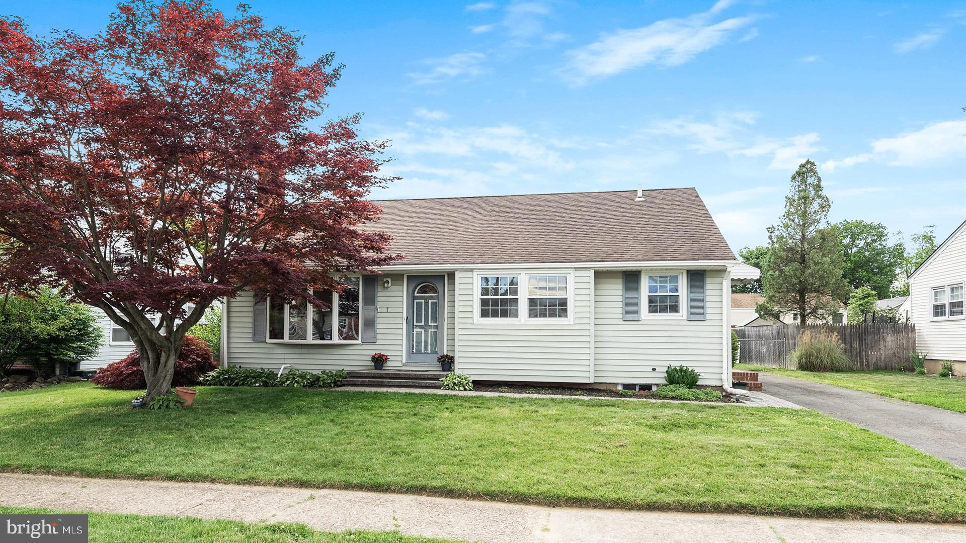 7 Constance Drive Hamilton, NJ 08620 - Photo 1 of 32 Exterior Front with updated Paver Walkway