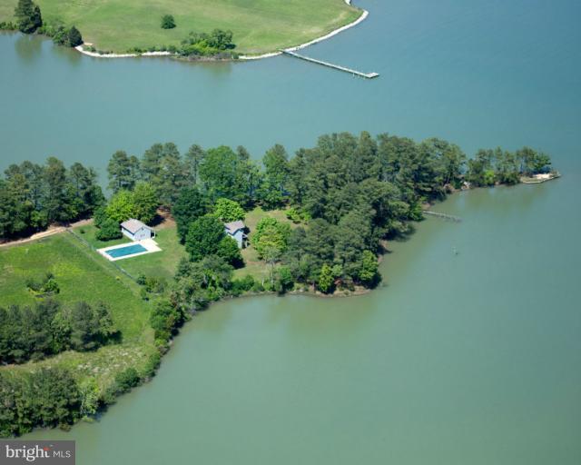 49588 Will's Road Dameron, MD 20628 - Photo 9 of 30 an aerial view of a house with a yard and lake view