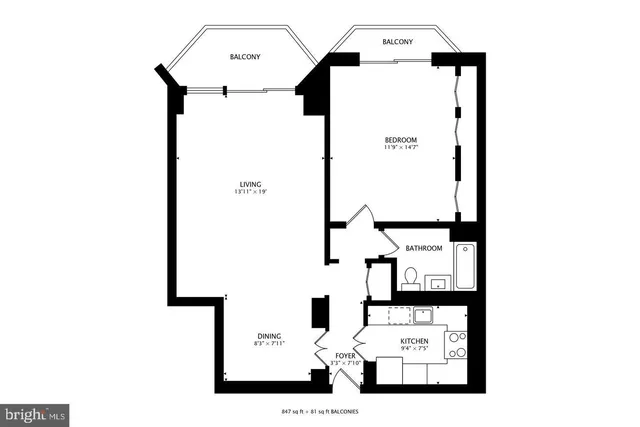 $409,900 | 560 N Street Southwest, Unit N803, Washington, DC 20024