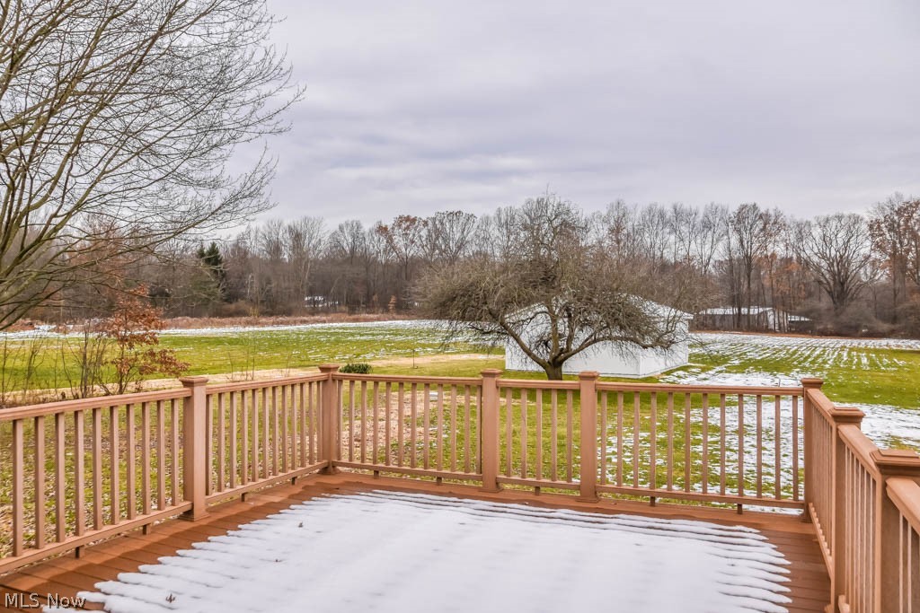 4245 Sherman Road Kent, OH 44240 - Photo 30 of 34 Back deck with a view!