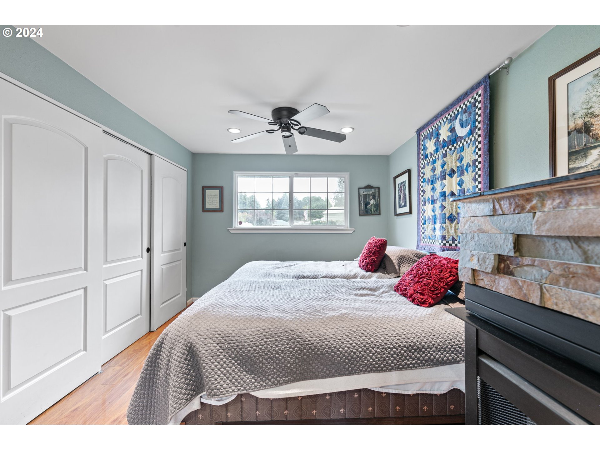 2990 Hyacinth Street Eugene, OR 97404 - Photo 13 of 47 a bedroom with a bed dresser and window