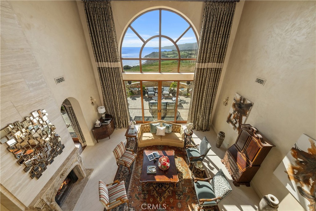 32040 Cape Point Drive Rancho Palos Verdes, CA 90275 - Photo 39 of 70 view of living room with furniture and floor to ceiling window