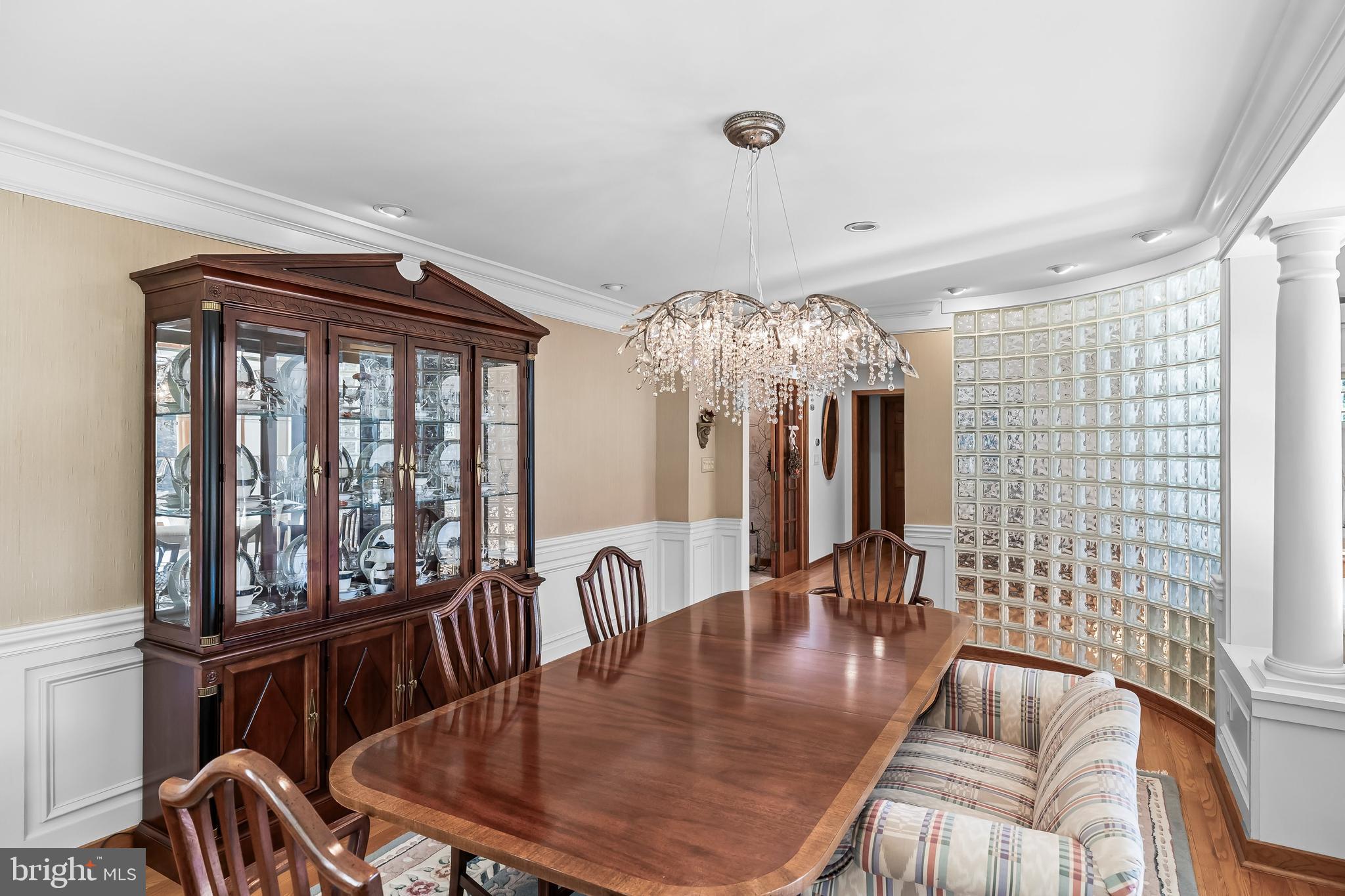 286 Chippewa Trail Medford Lakes, NJ 08055 - Photo 16 of 120 a view of a dining room with furniture and chandelier