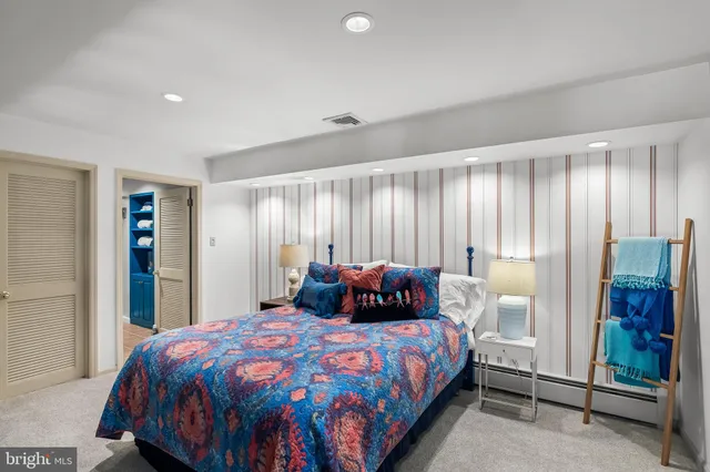 a view of lake and mountain