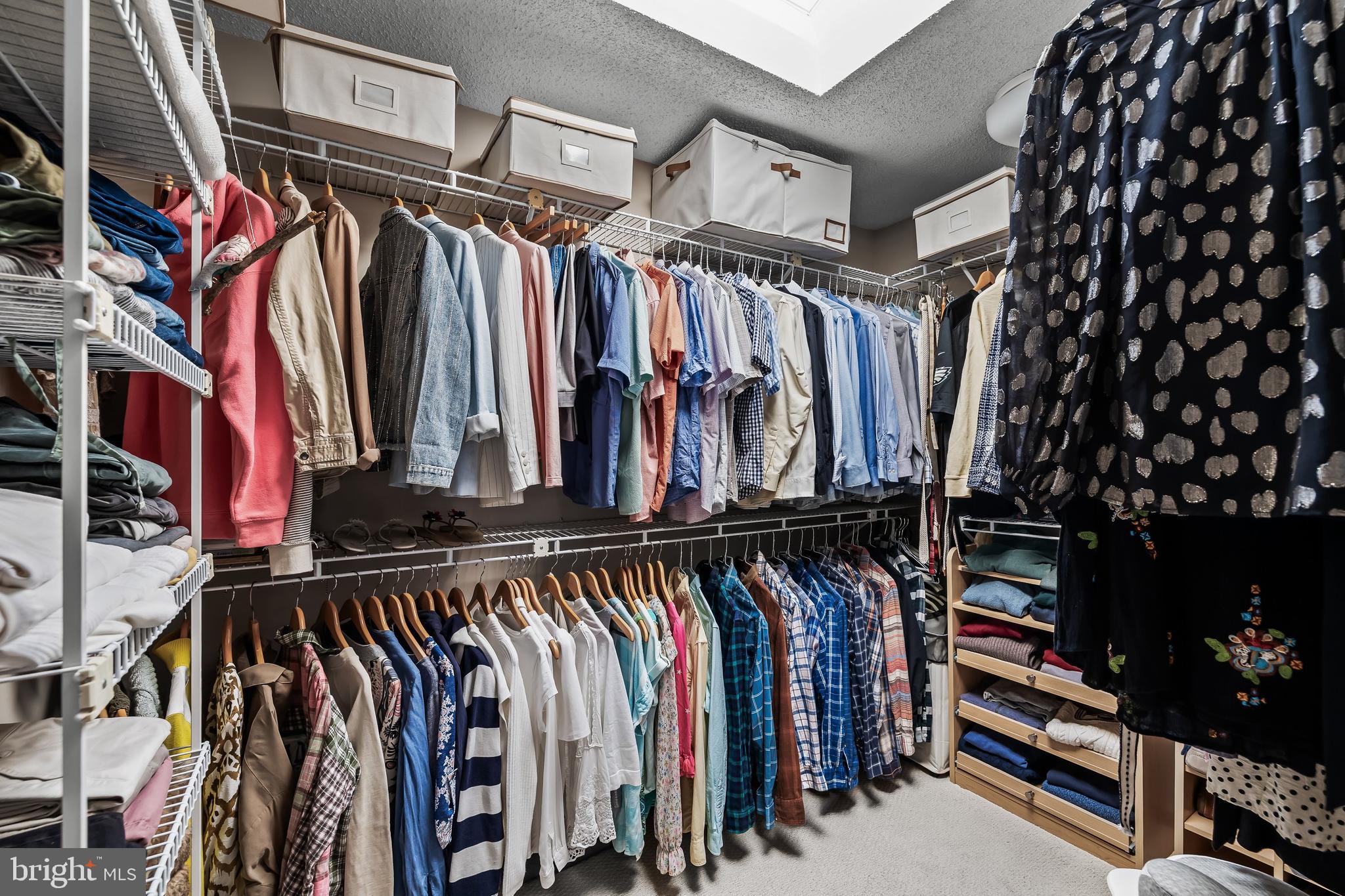 286 Chippewa Trail Medford Lakes, NJ 08055 - Photo 62 of 120 a view of walk in closet with clothes and shoes