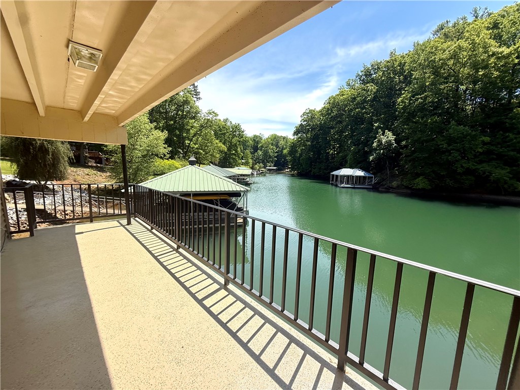 1200 Loran Pointe Circle Seneca, SC 29672 - Photo 25 of 29 Enjoy tranquil water views from this expansive outdoor living space.