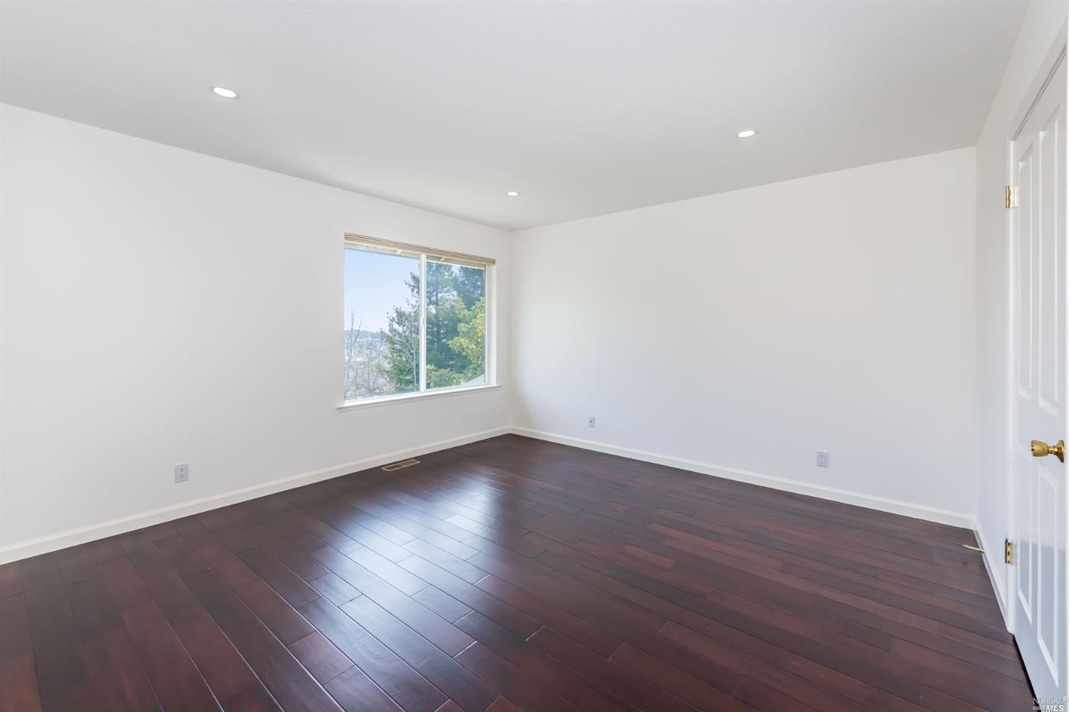104 Bryan Drive Novato, CA 94945 - Photo 20 of 38 Large bedroom with wonderful views and large closet.