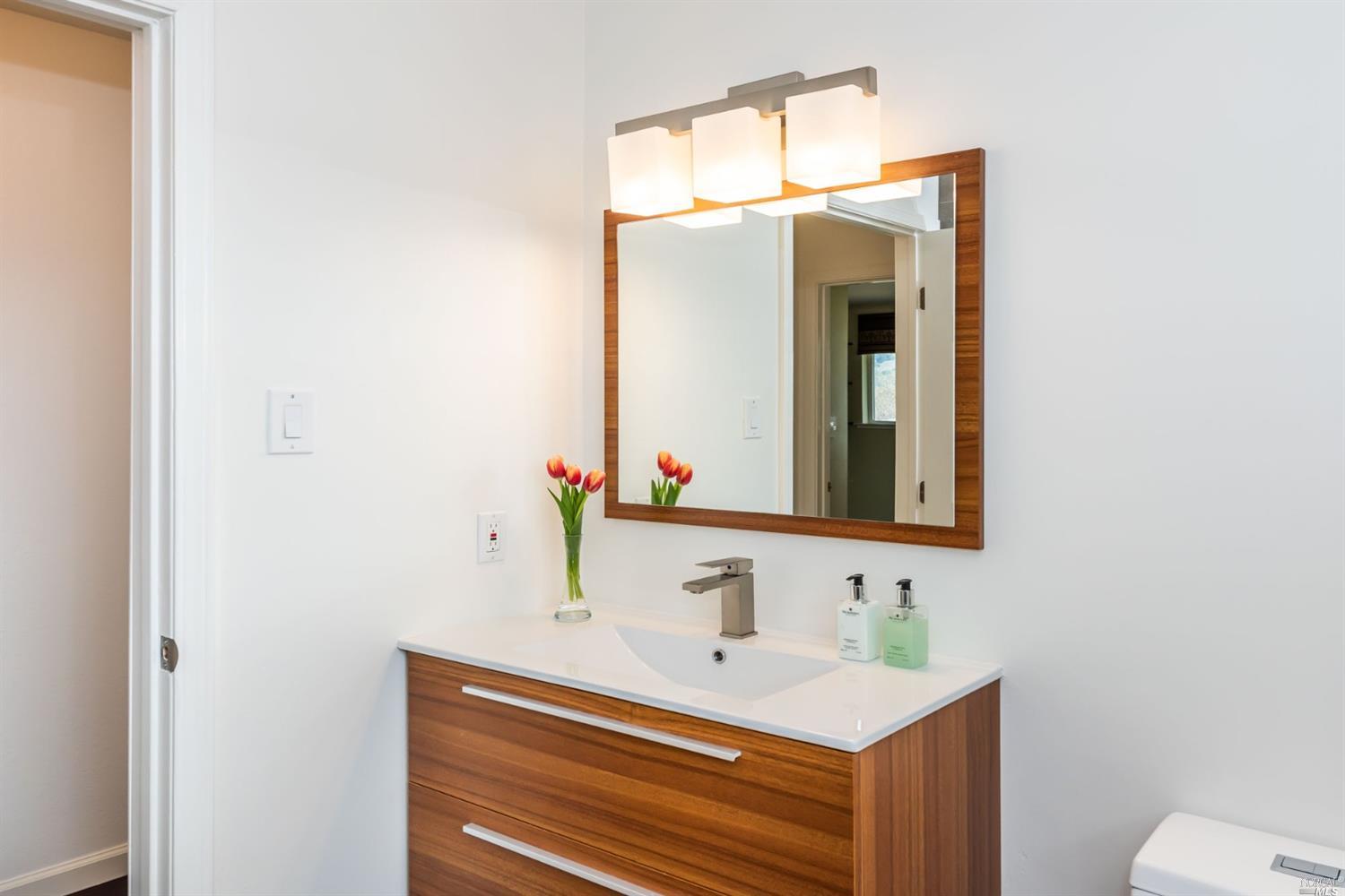 104 Bryan Drive Novato, CA 94945 - Photo 29 of 38 Hallway bathroom upstairs has been remodeled.