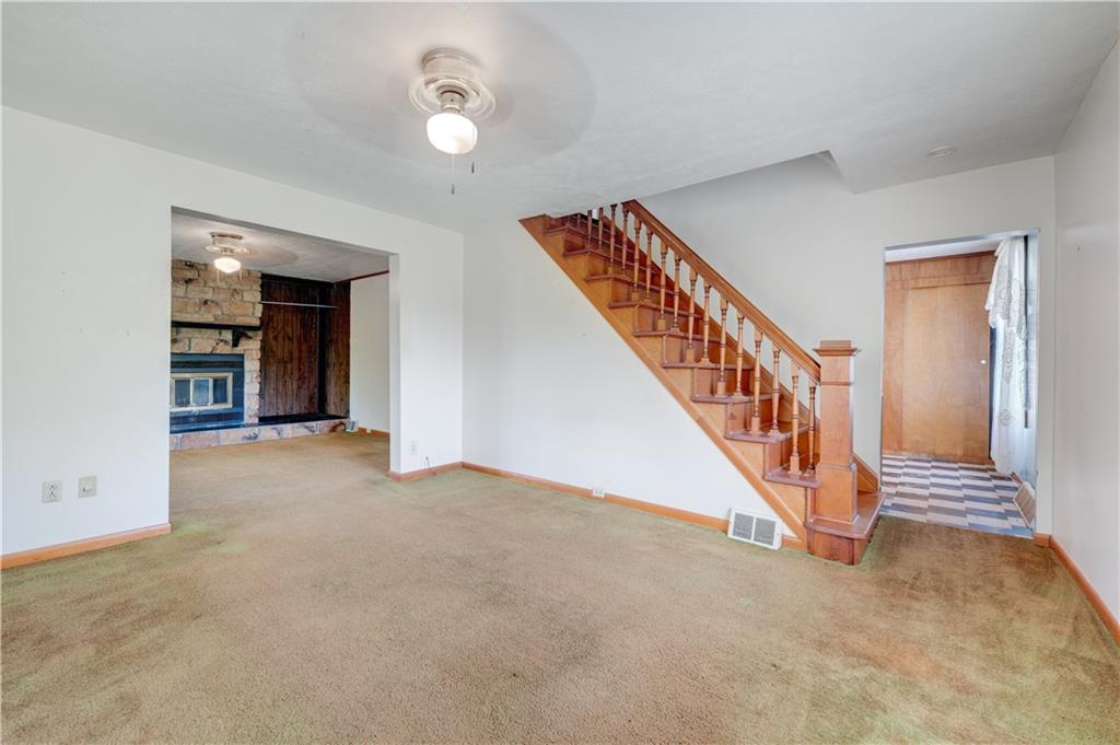 496 Laureldale Road Grindstone, PA 15442 - Photo 7 of 25 a view of an entryway with stairs