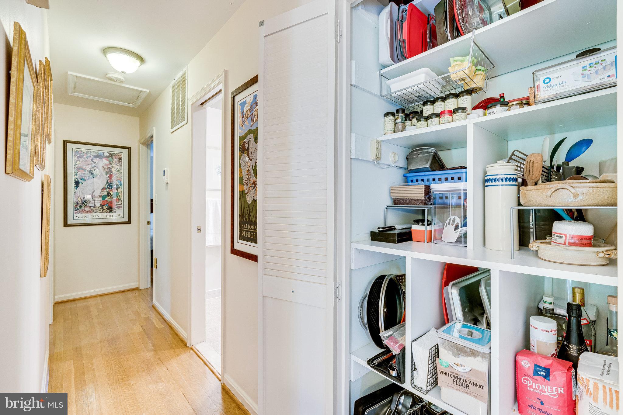 11605 Vale Road Oakton, VA 22124 - Photo 22 of 68 Custom Built Pantry just outside Kitchen