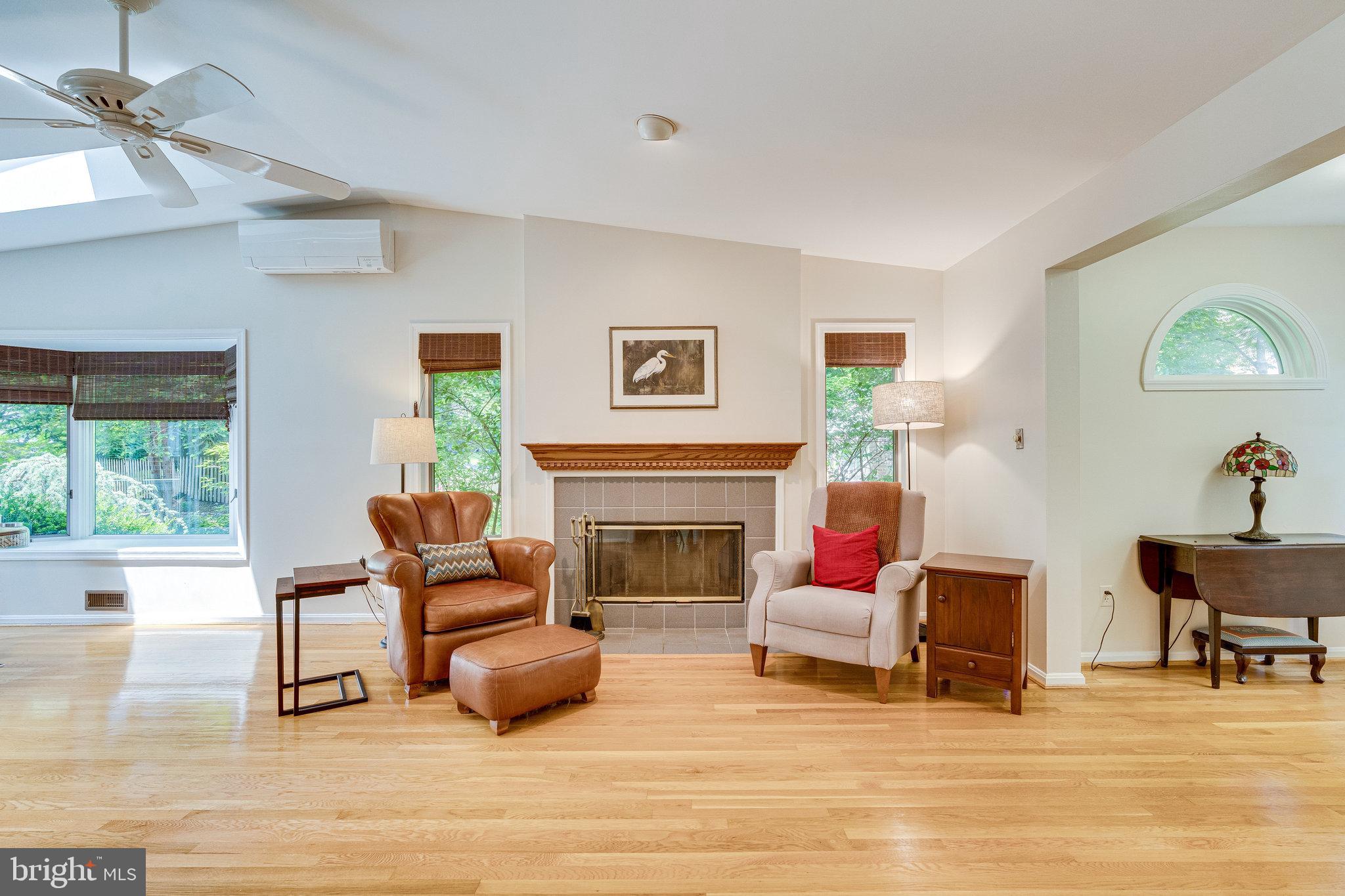 11605 Vale Road Oakton, VA 22124 - Photo 4 of 68 Open Great Room w/Cathedral Ceiling & Fireplace