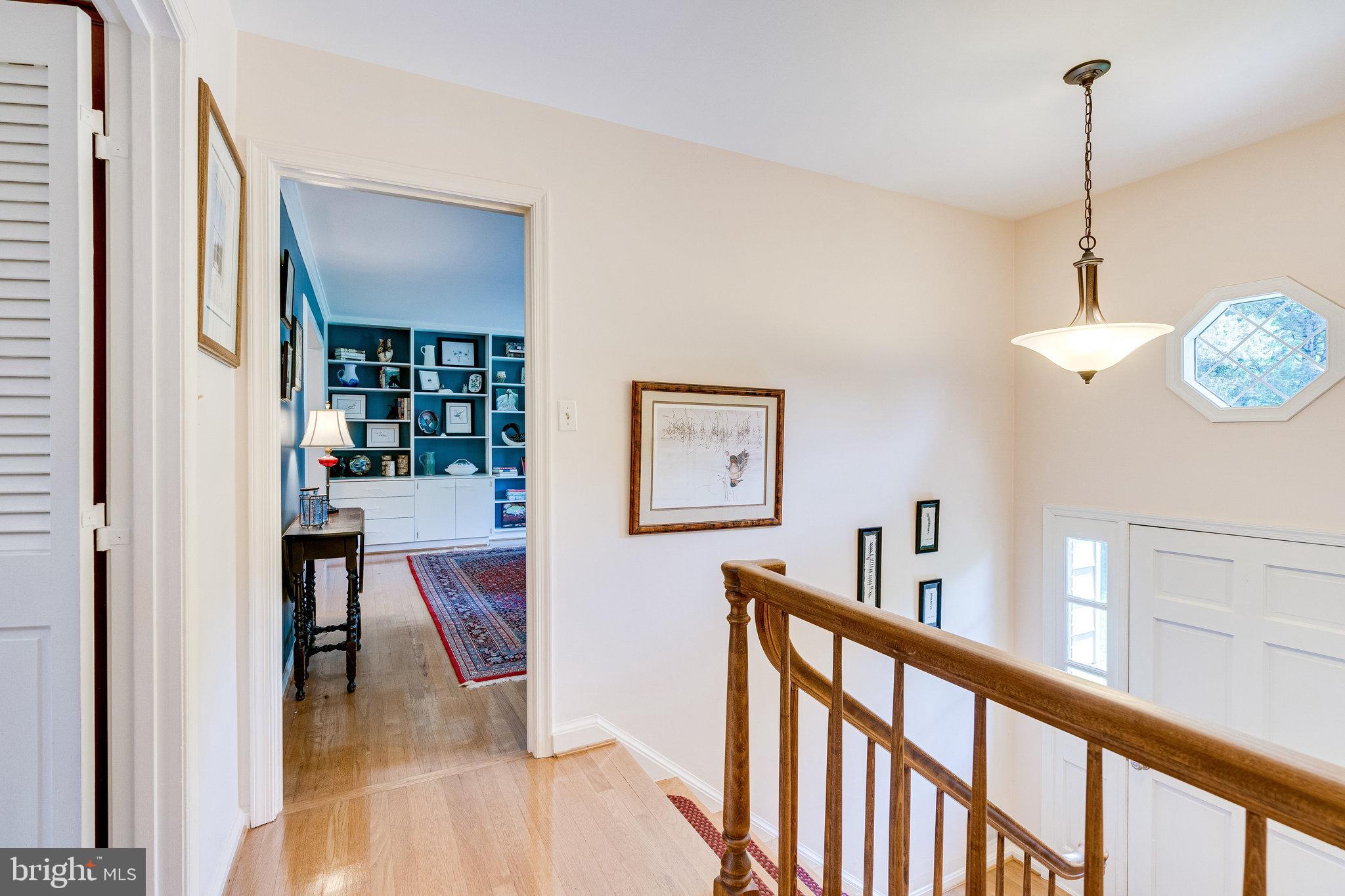 11605 Vale Road Oakton, VA 22124 - Photo 37 of 68 Side Hall View from Bedrooms