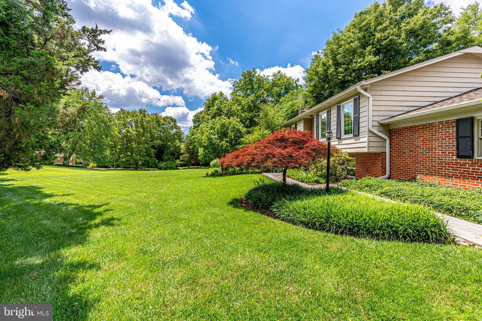 11605 Vale Road Oakton, VA 22124 - Photo 66 of 68 Landscaped Sidewalk From Side Entrance to Driveway