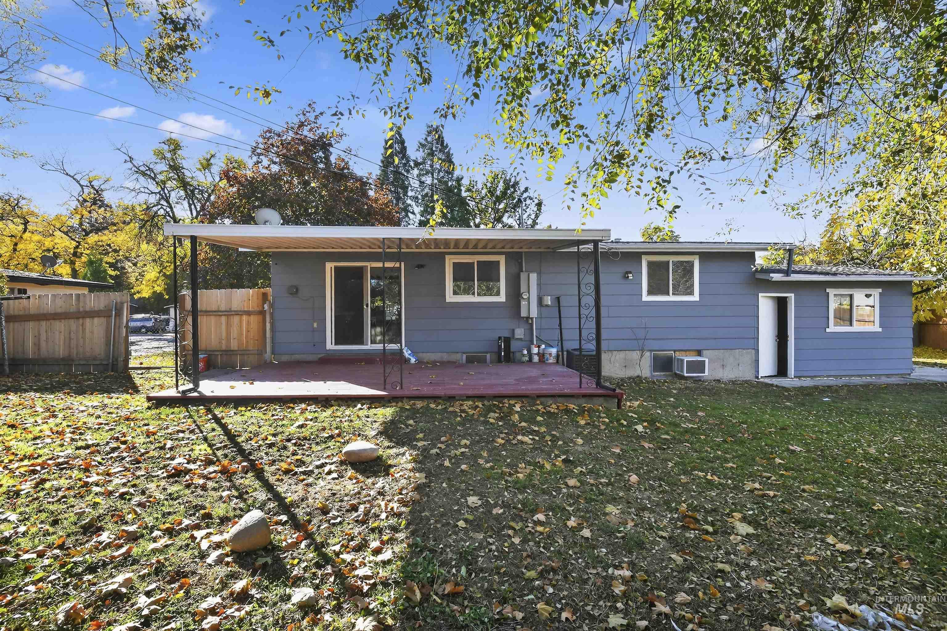 2118 West Targee Street Boise, ID 83705 - Photo 20 of 25 Back of property featuring a deck