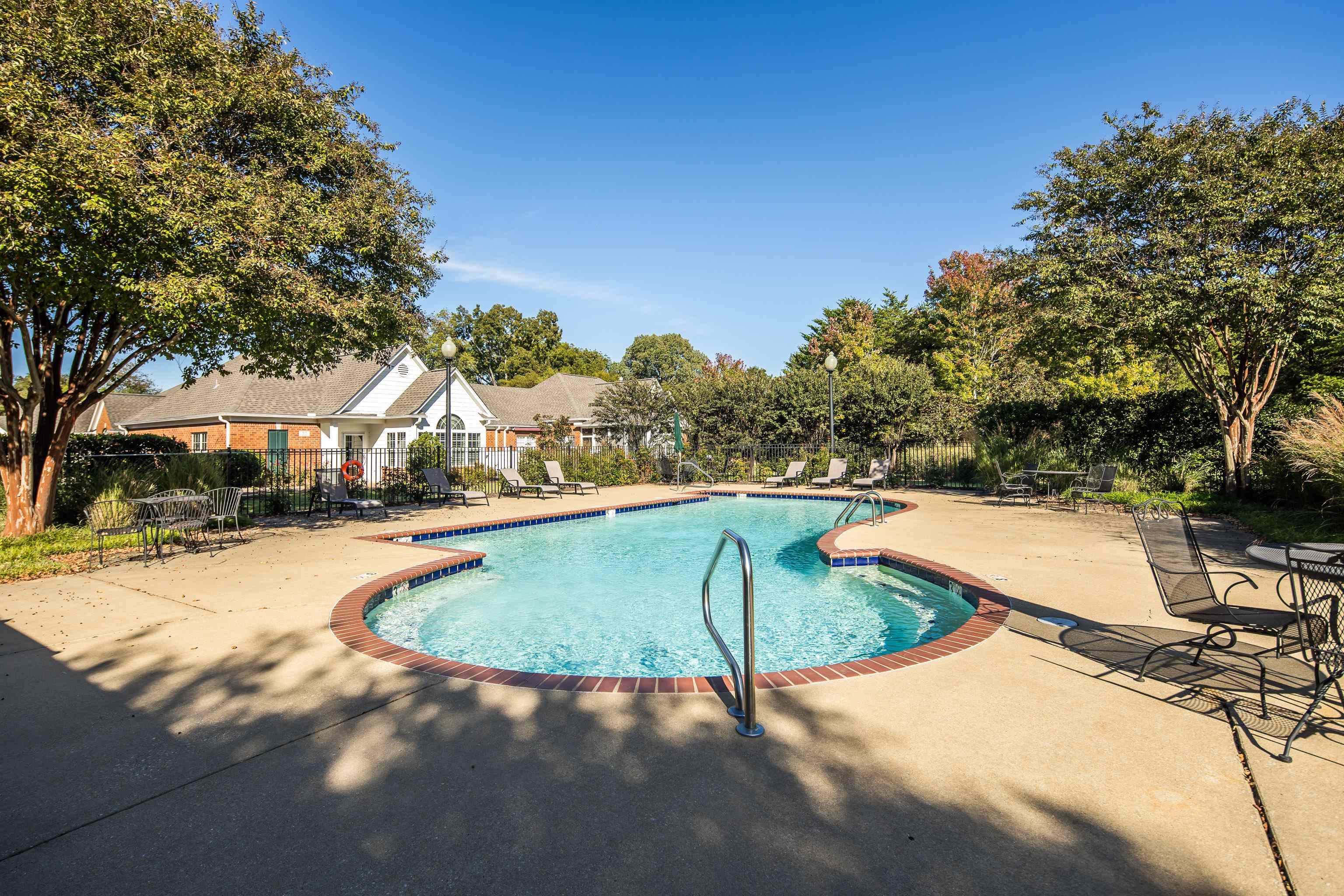 43 Peyton Ridge Drive, Unit 40 Collierville, TN 38017 - Photo 29 of 31 a view of outdoor space yard swimming pool and patio