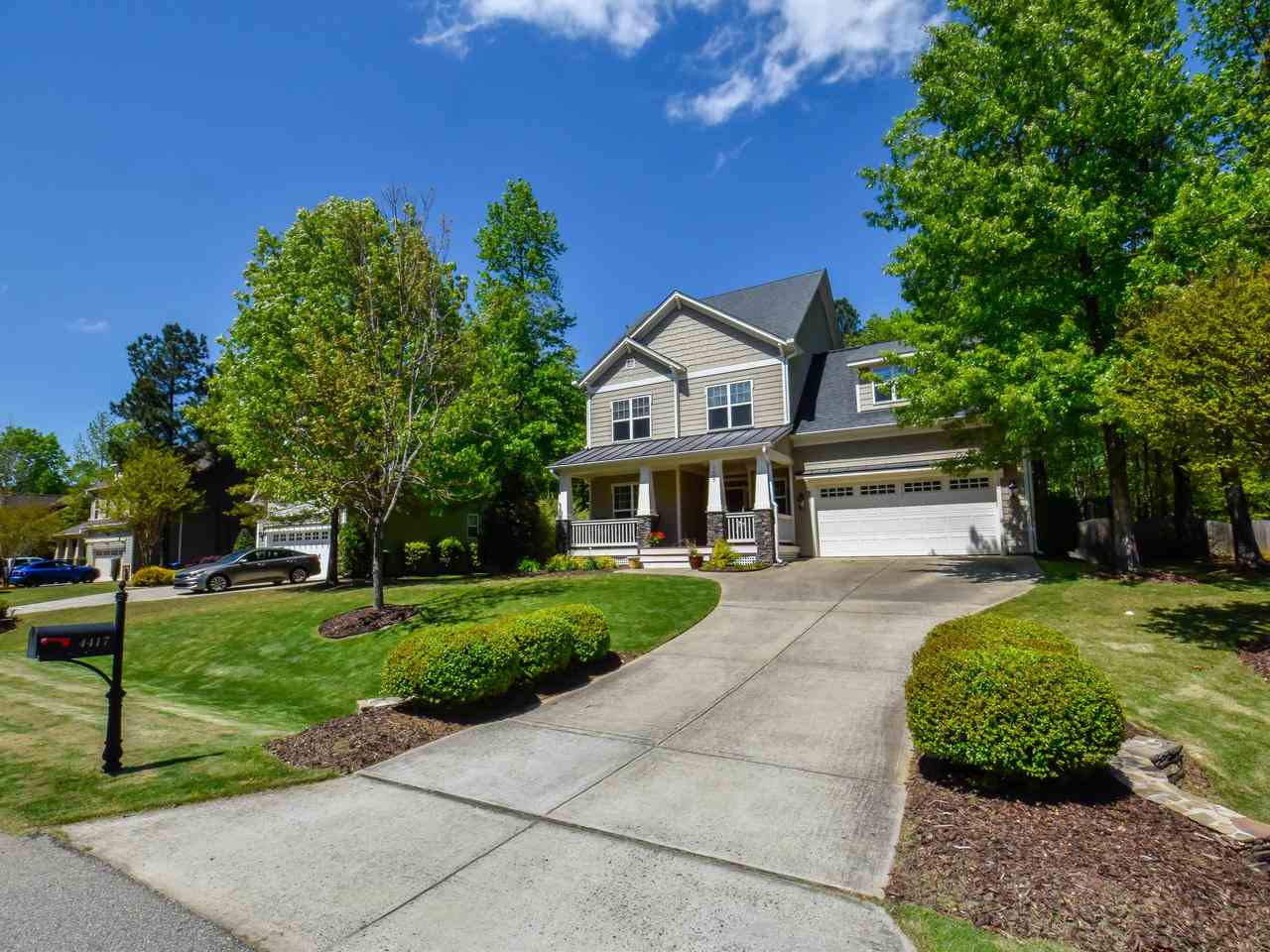 4417 Brighton Ridge Drive Apex, NC 27539 - Photo 28 of 30 EXTERIOR FRONT