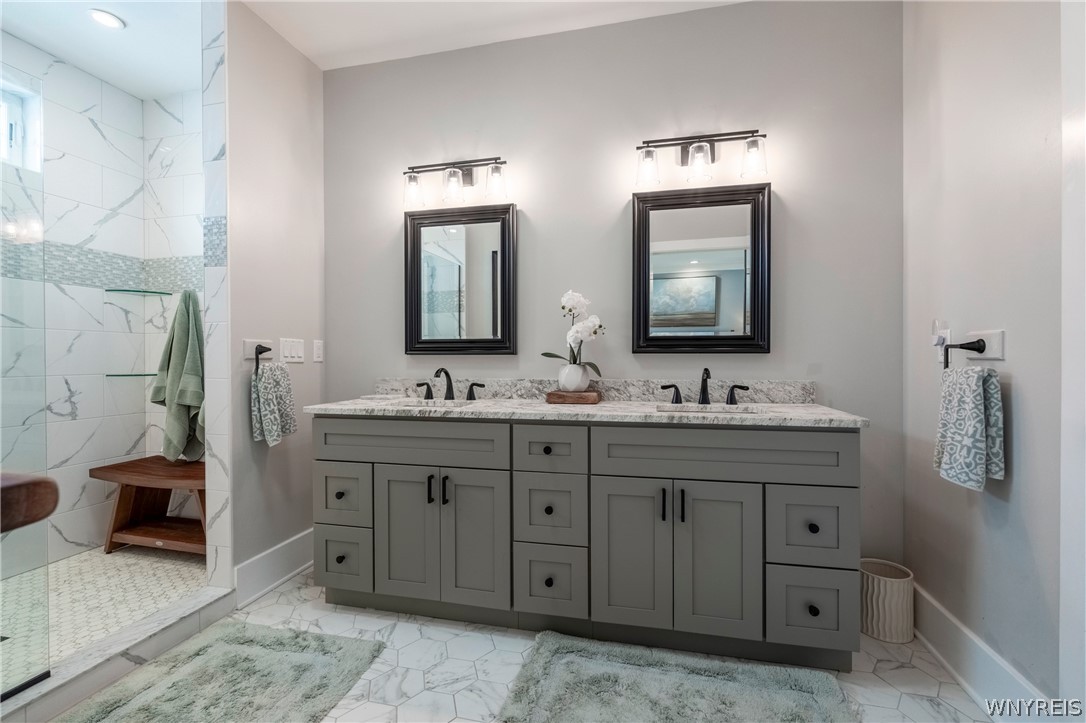 4990 Kraus Road Clarence, NY 14031 - Photo 27 of 47 Primary Bathroom