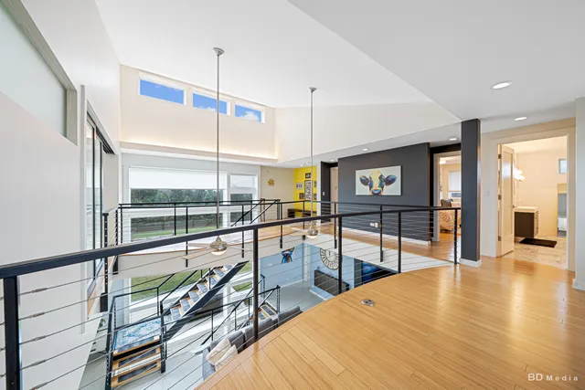 a bedroom with bed and a dresser