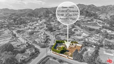 a view of a water fountain in a yard