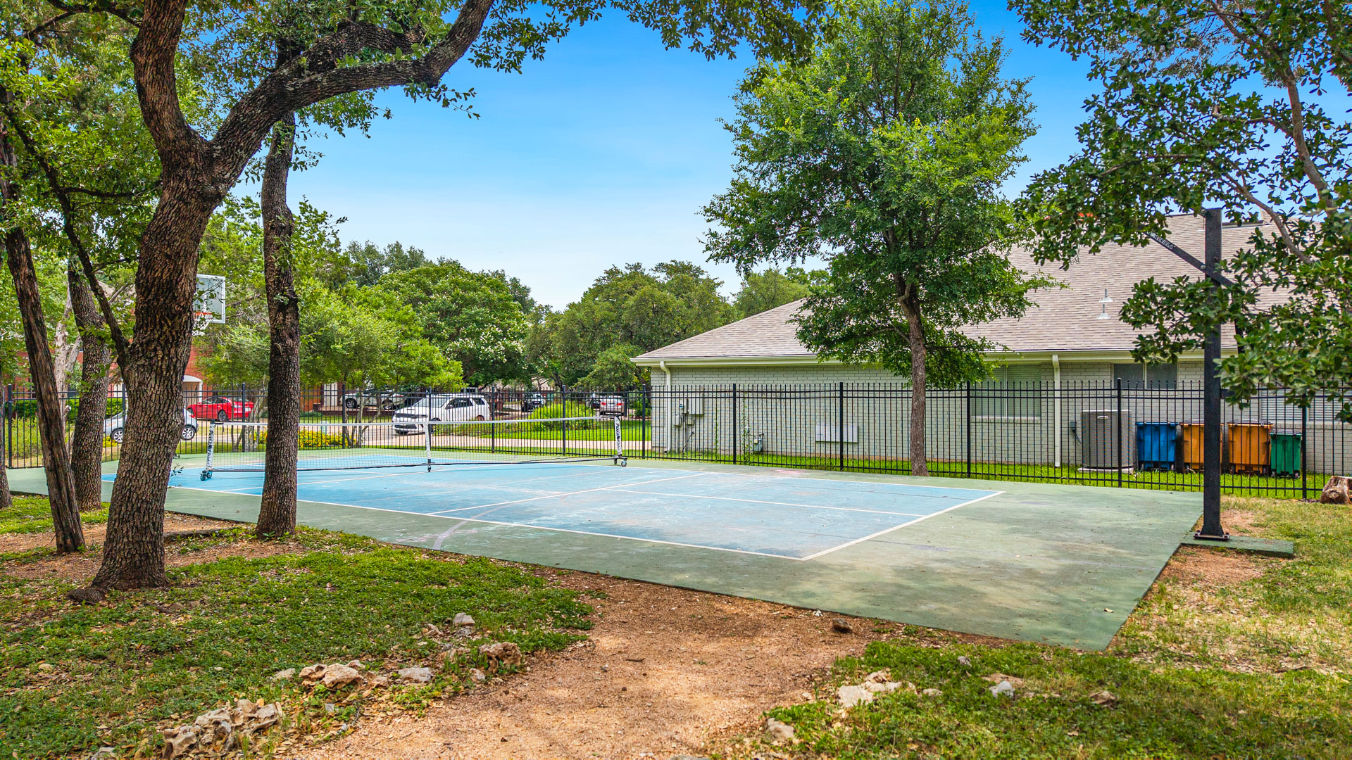 7921 Davis Mountain Pass Austin, TX 78726 - Photo 37 of 40 a view of big yard with palm trees