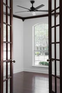 a view of front door