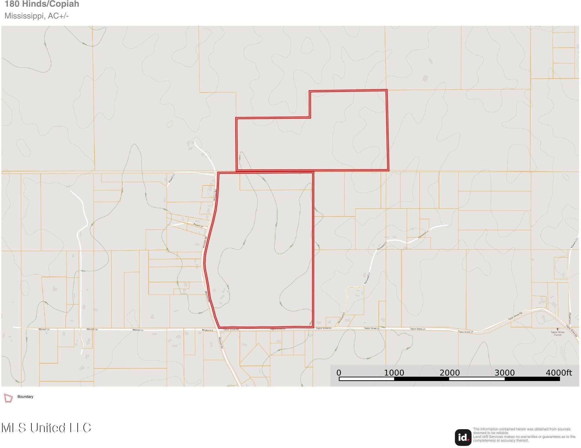 2046 Mitchell Road Crystal Springs, MS 39059 - Photo 46 of 46 ownership map