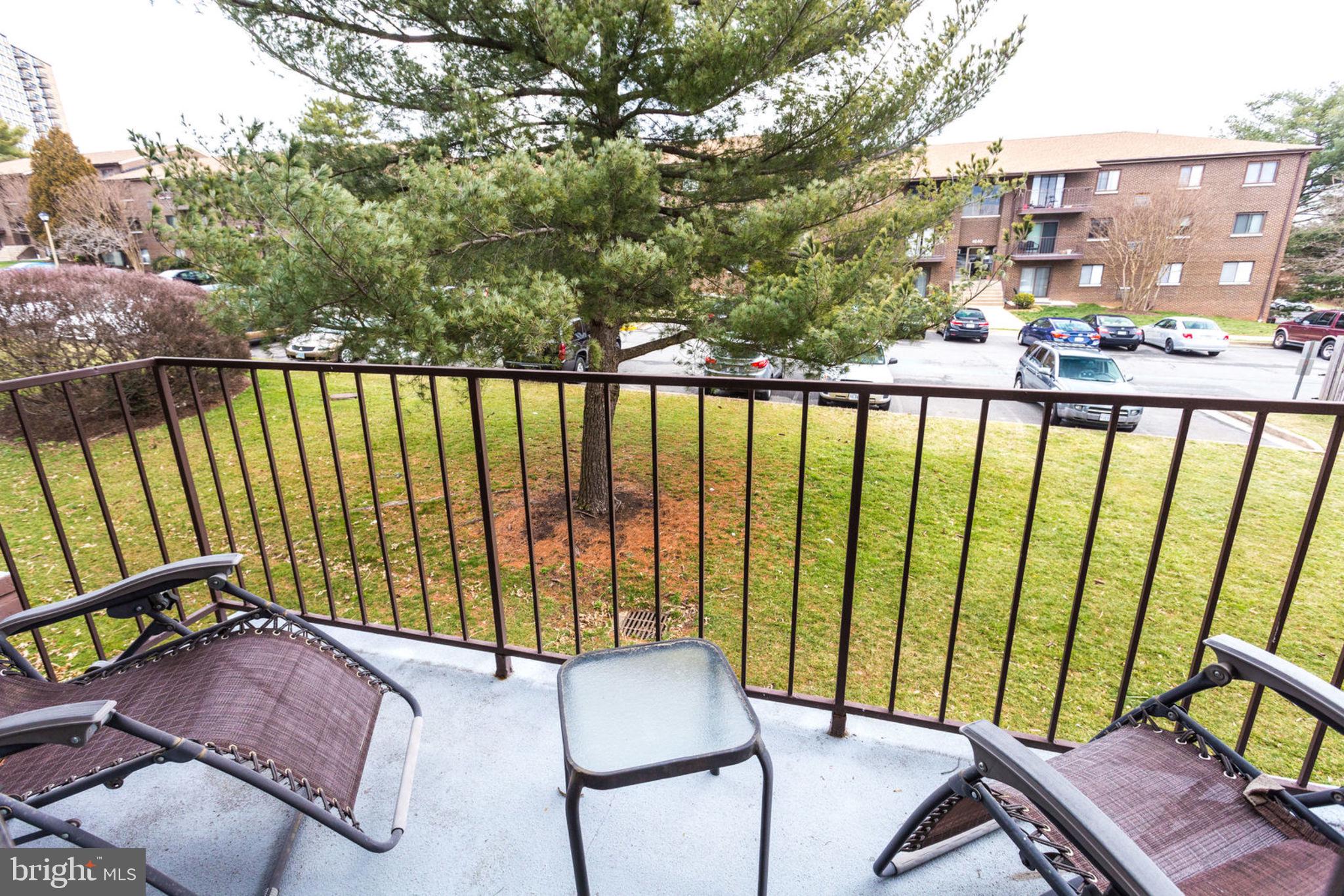 6270 Edsall Road, Unit 203 Alexandria, VA 22312 - Photo 32 of 40 Balcony