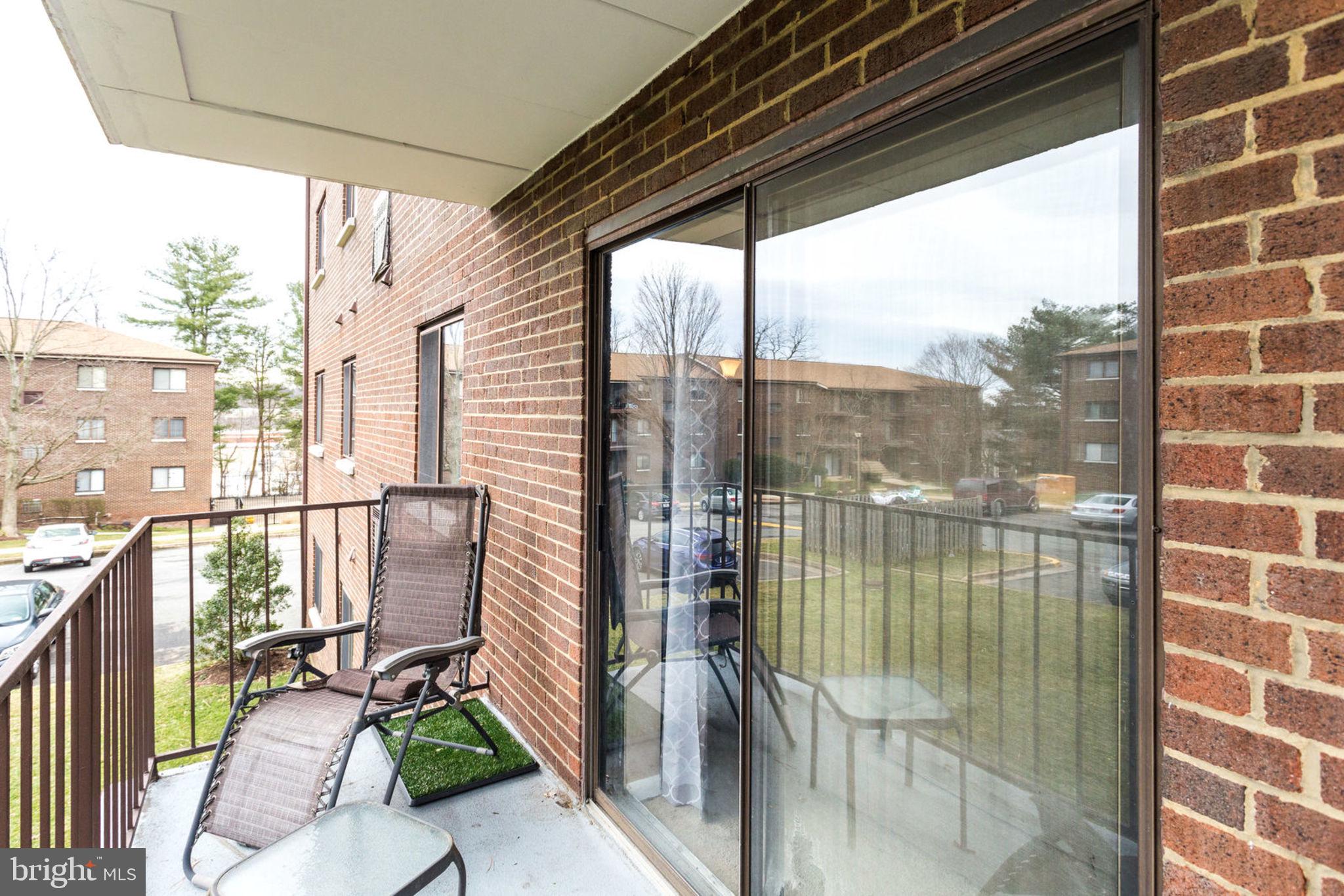 6270 Edsall Road, Unit 203 Alexandria, VA 22312 - Photo 33 of 40 Balcony