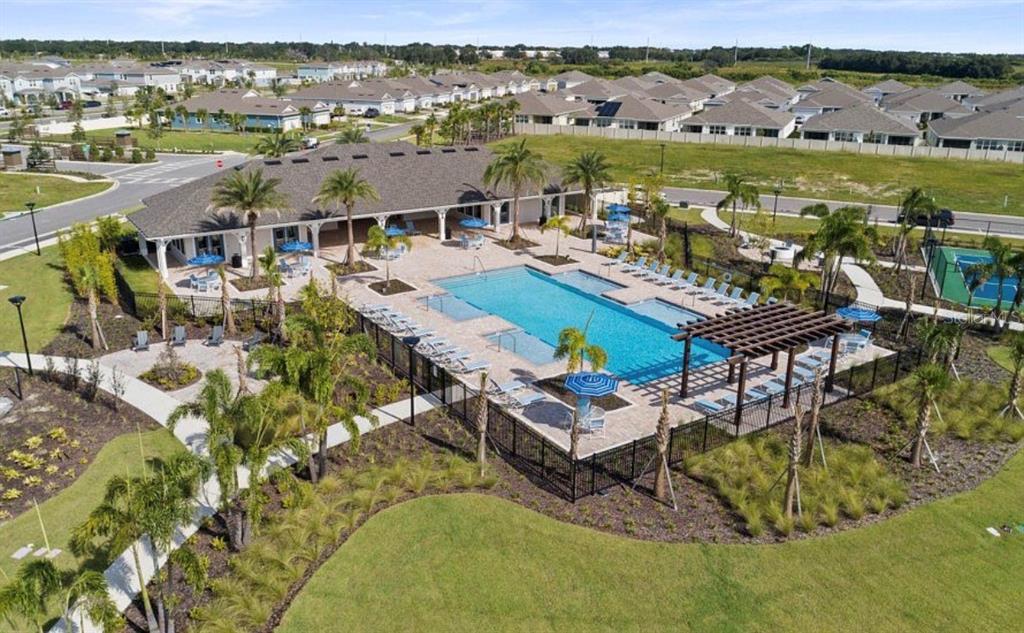 1994 Spring Shower Circle Kissimmee, FL 34744 - Photo 22 of 29 an aerial view of a house with a big yard