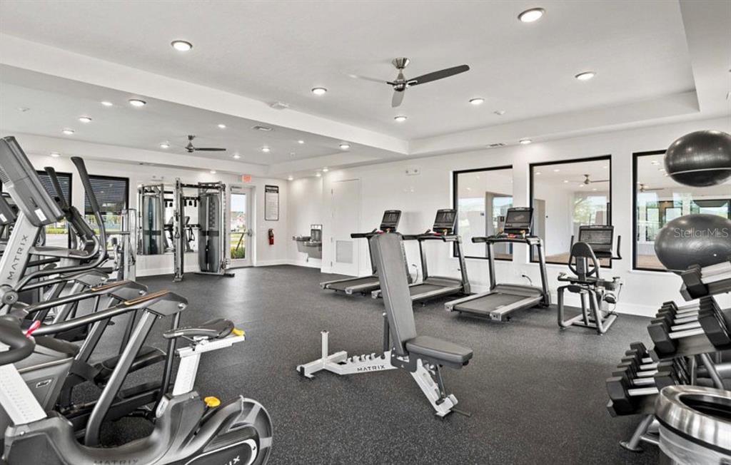 1994 Spring Shower Circle Kissimmee, FL 34744 - Photo 24 of 29 a view of a room with gym equipment