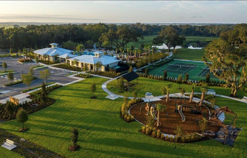 1994 Spring Shower Circle Kissimmee, FL 34744 - Photo 26 of 29 an aerial view of a house with a garden