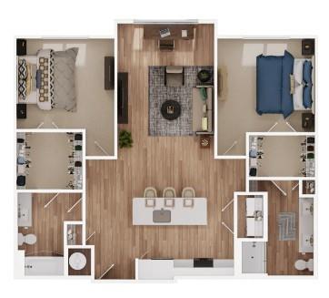 1003 Ridgewalk Parkway, Unit 3307 Woodstock, GA 30189 - Photo 38 of 38 a bathroom with a bathtub and shower