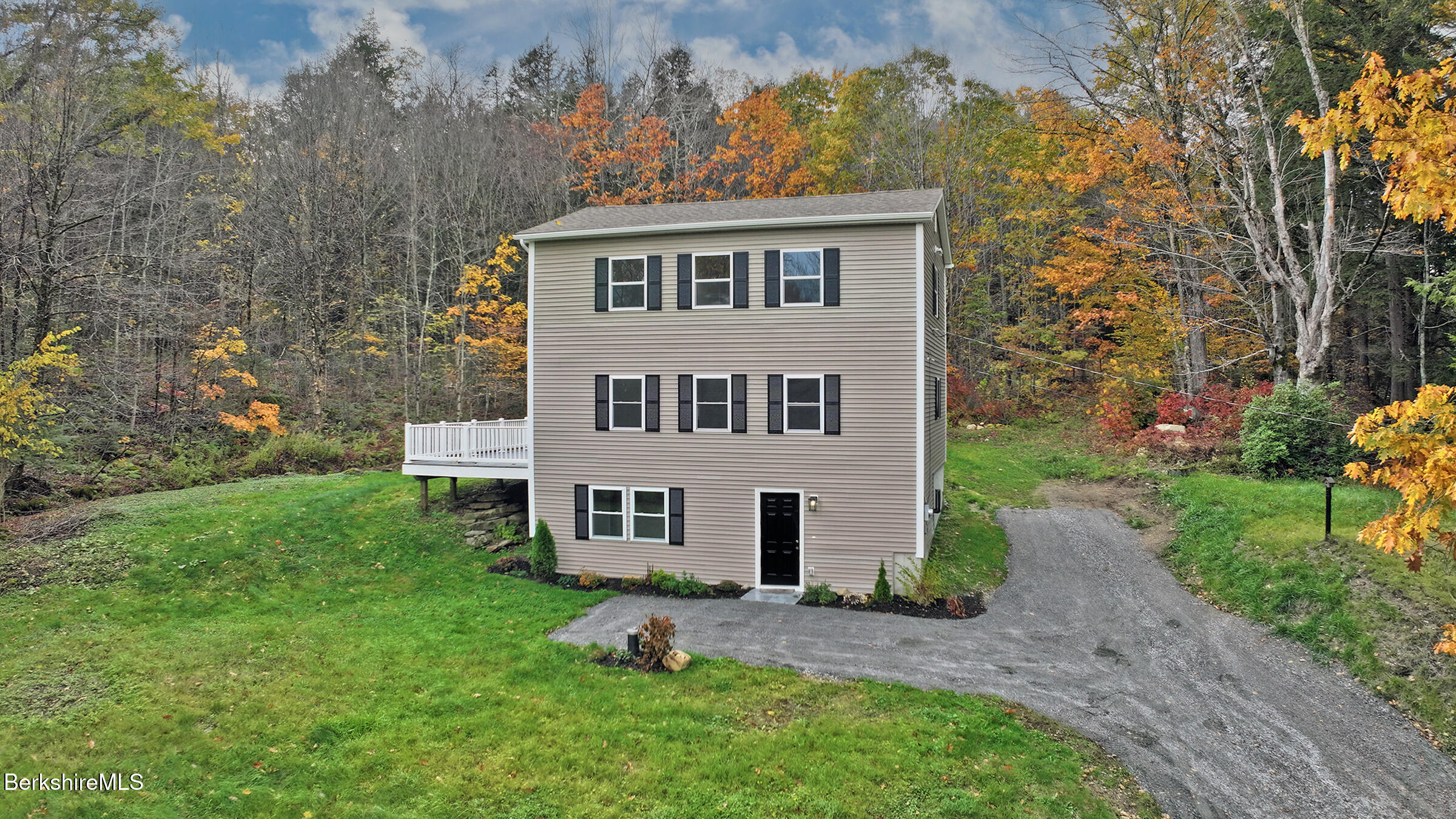 165 Sandisfield Road Sandisfield, MA 01255 - Photo 2 of 49 a view of a house with a yard