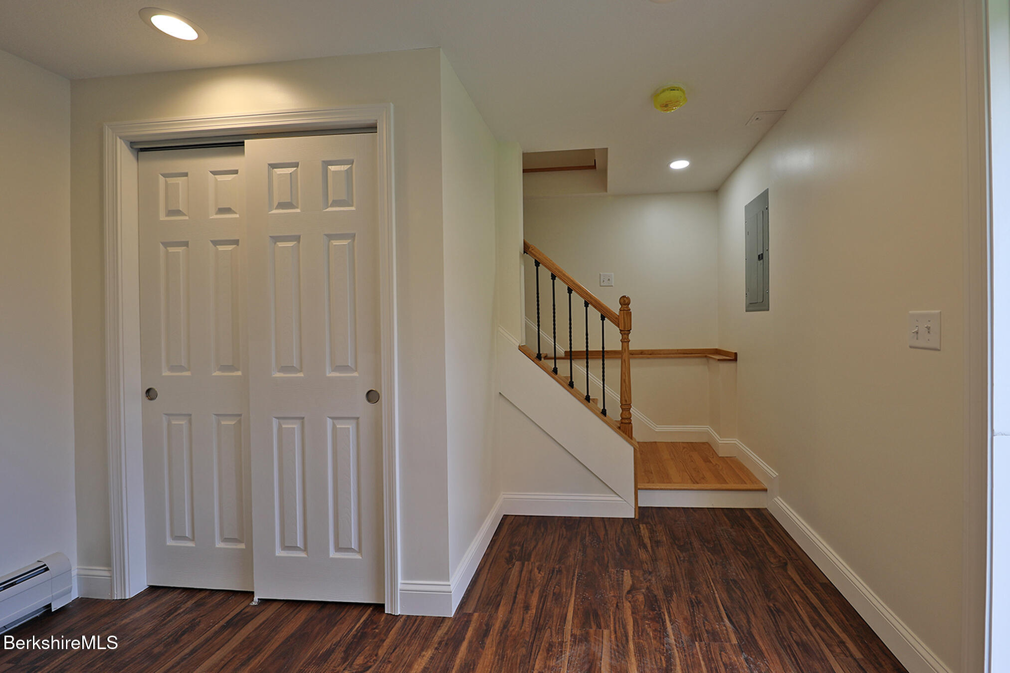 165 Sandisfield Road Sandisfield, MA 01255 - Photo 8 of 49 a view of entryway with wooden floor