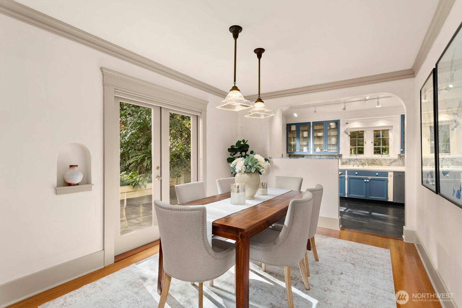615 36th Avenue Seattle, WA 98122 - Photo 12 of 40 a dining room with furniture window wooden floor