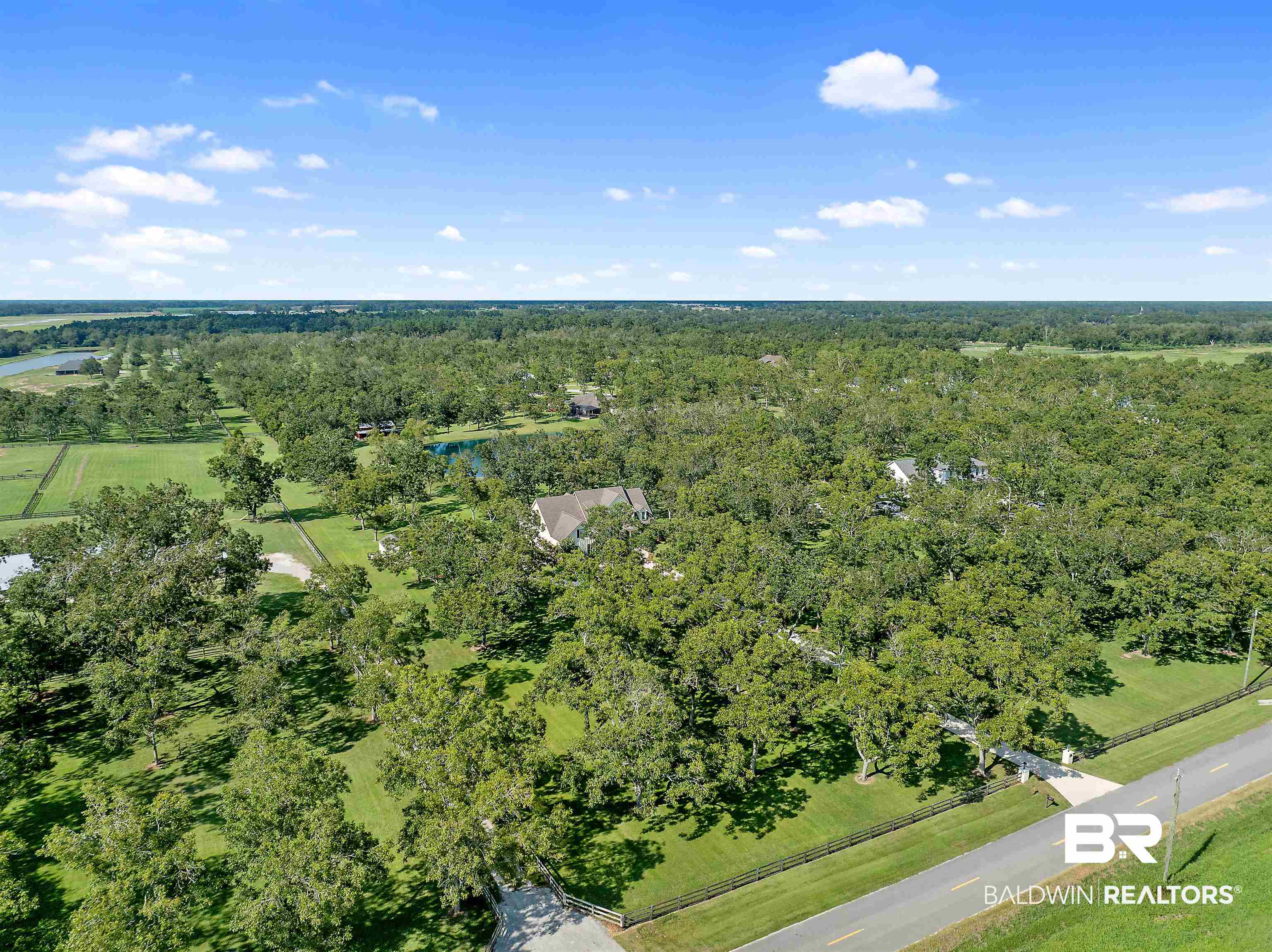 8753 Bishop Road Fairhope, AL 36532 - Photo 56 of 59 Expansive property featuring mature trees and a manicured landscape
