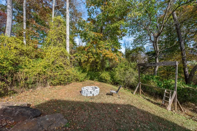 a view of outdoor space and garden
