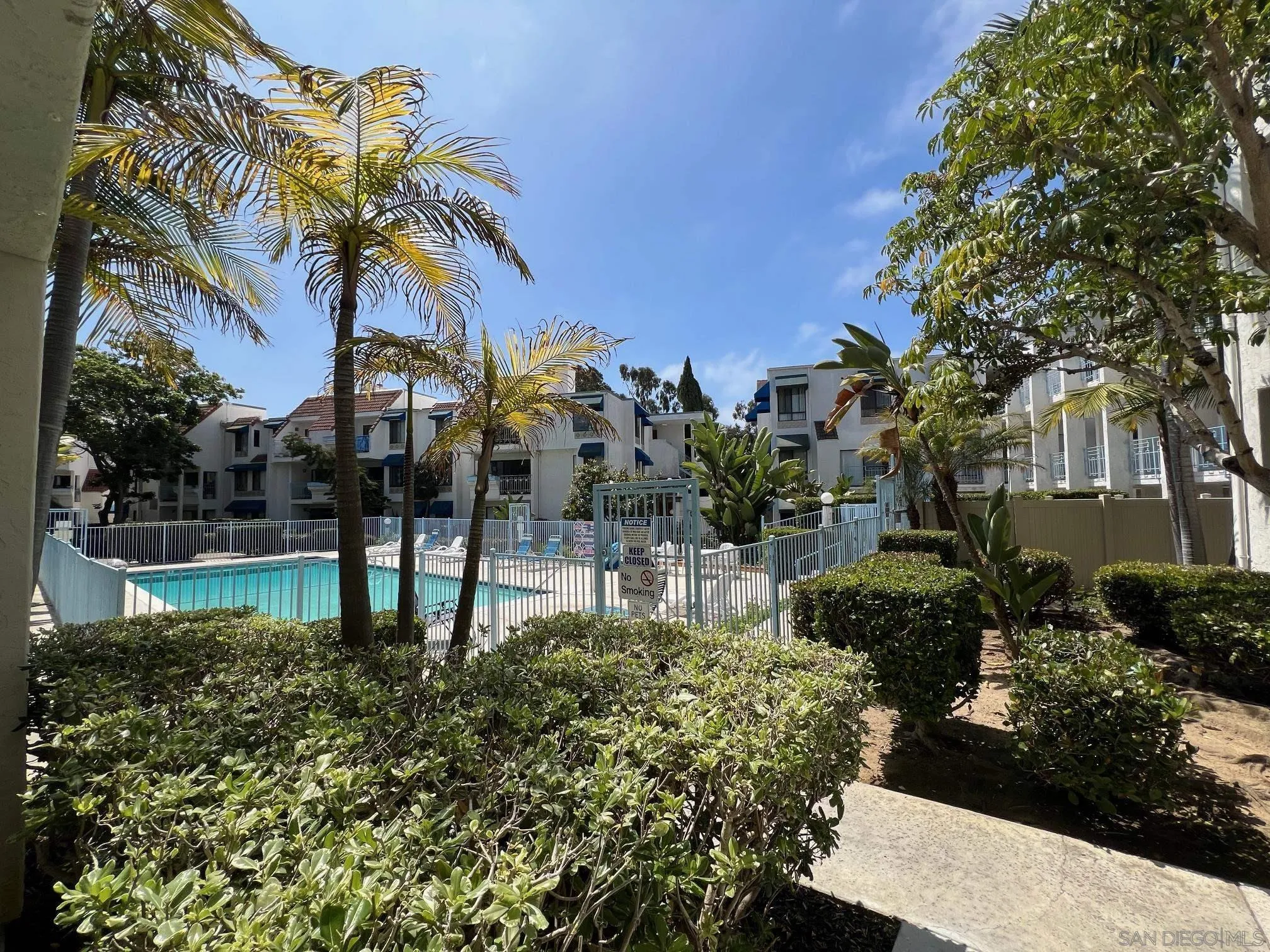 8310 Regents Road, Unit 1E San Diego, CA 92122 - Photo 21 of 23 a view of a garden