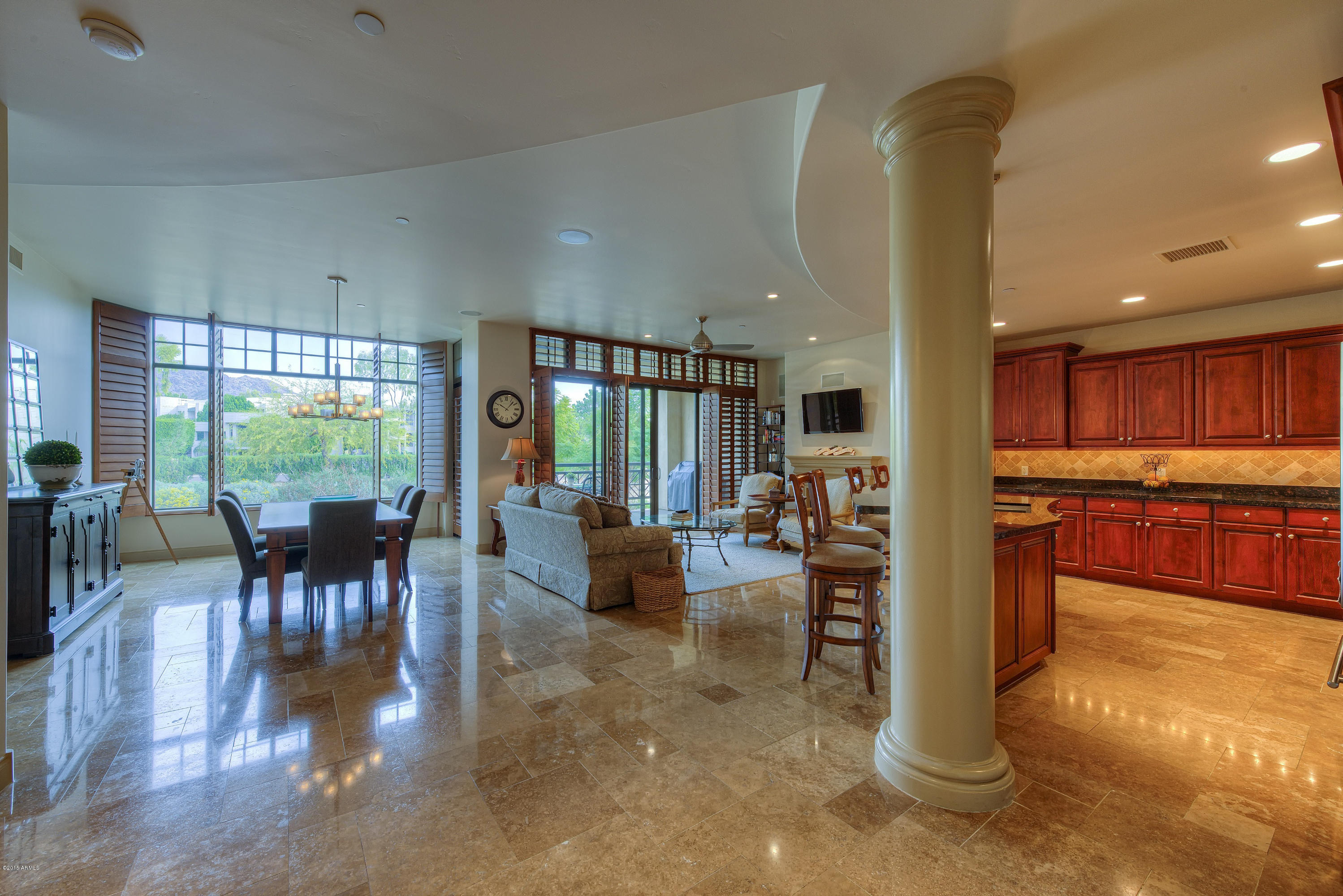8 Biltmore Estate, Unit 213 Phoenix, AZ 85016 - Photo 5 of 25 006_Kitchen Dining and Great Room