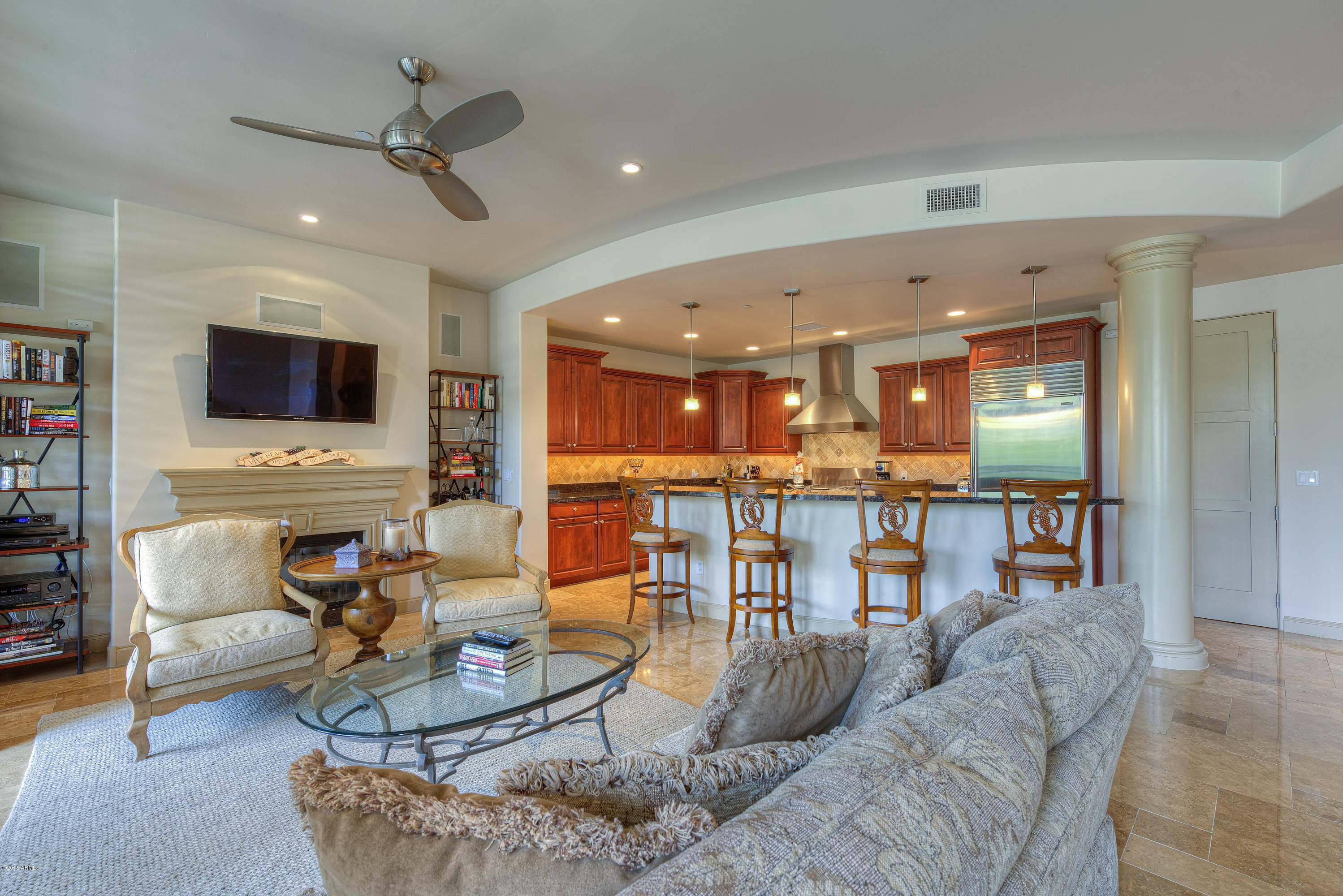 8 Biltmore Estate, Unit 213 Phoenix, AZ 85016 - Photo 7 of 25 009_Great Room and Kitchen