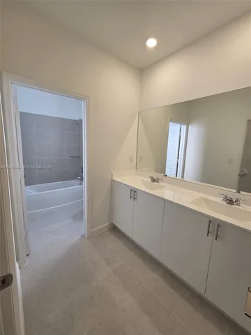 a workspace with furniture and a window