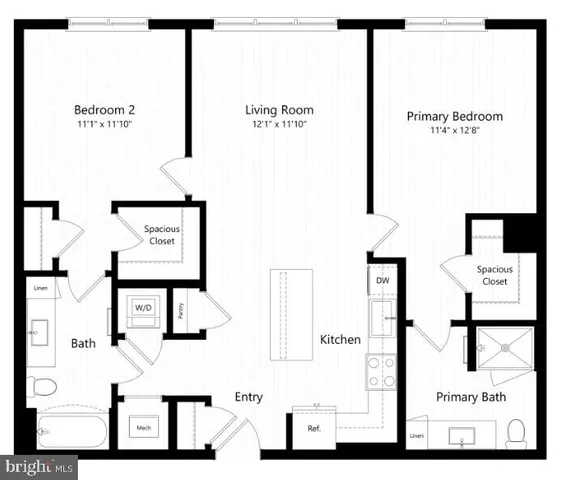 $2,815 | 4851 Ellin Road, Unit 425, Hyattsville, MD 20784