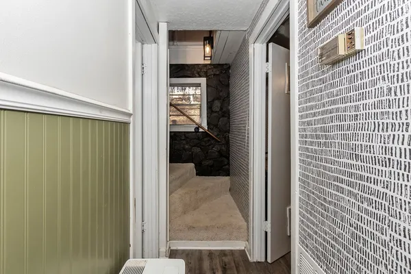 a view of entryway and hall