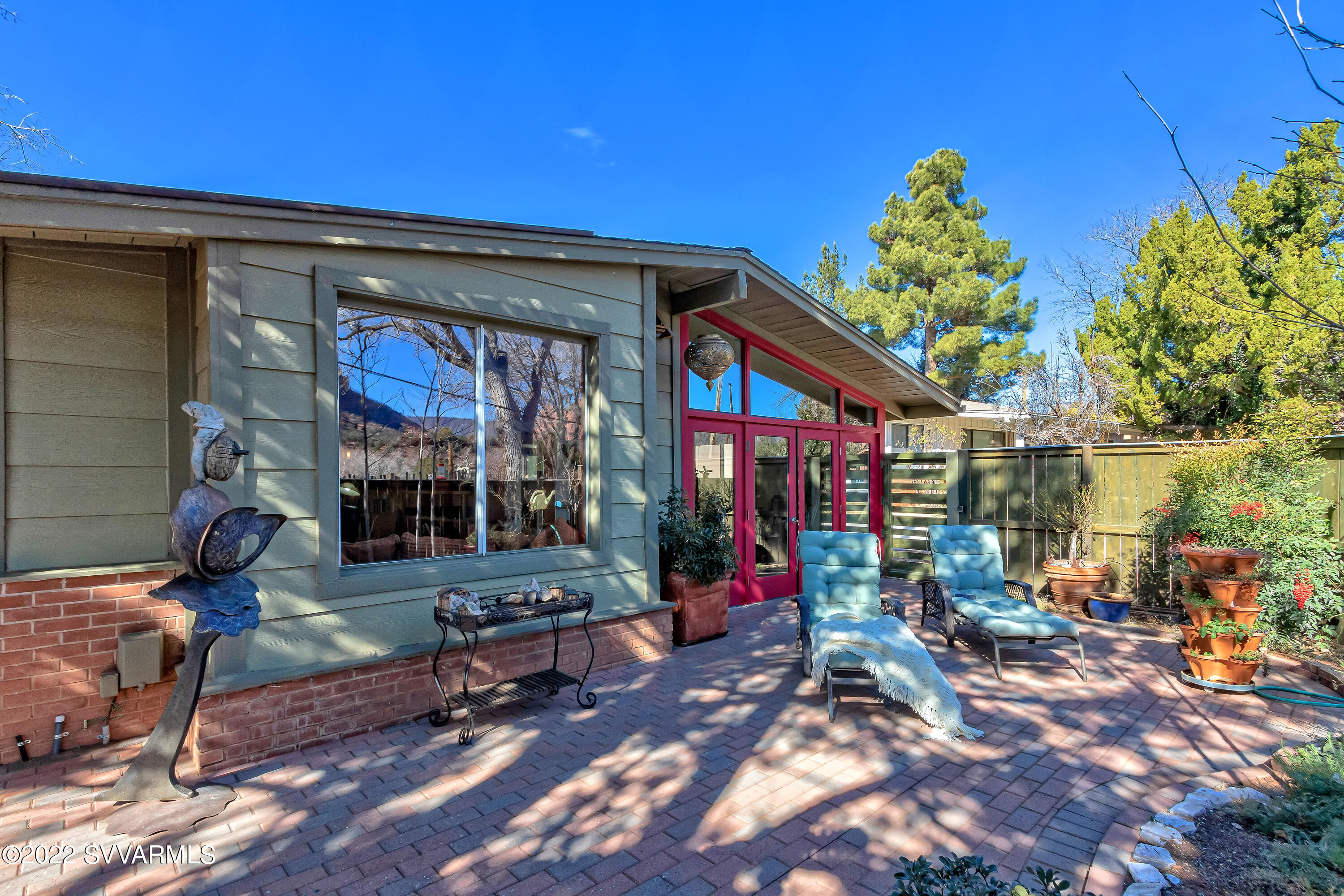 55 Abbott Road Sedona, AZ 86336 - Photo 23 of 36 Wrap Around Patio to Primary Bdr