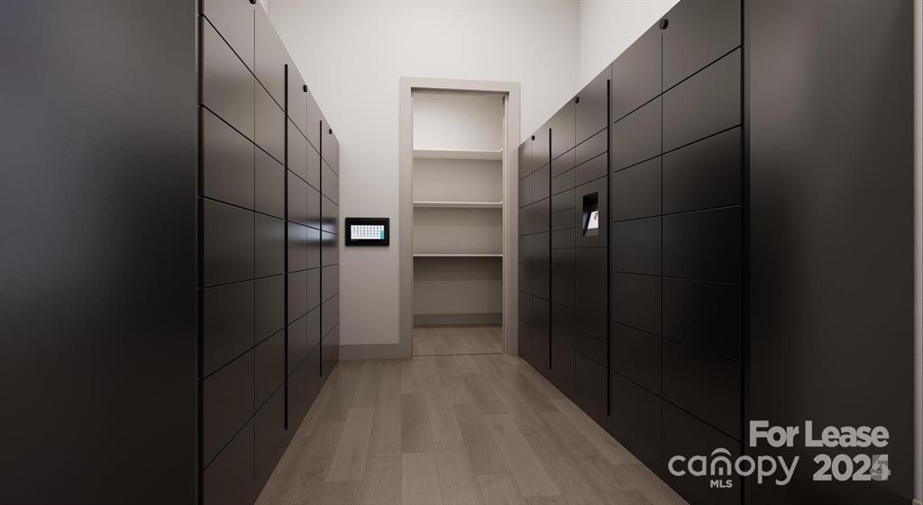 225 Rhyne Road, Unit A1 Charlotte, NC 28214 - Photo 19 of 48 a bathroom with a walk in closet