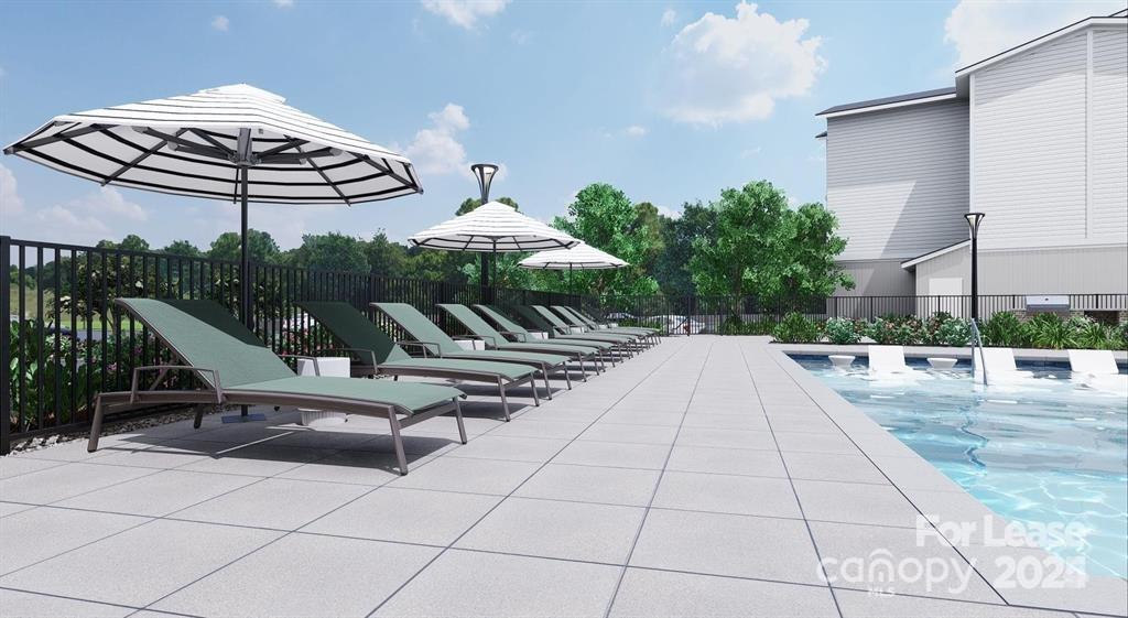 225 Rhyne Road, Unit A1 Charlotte, NC 28214 - Photo 5 of 48 a view of a terrace with chairs